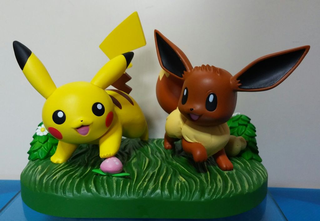 Pikachu & Eevee ของแท้ JP - Ichiban Kuji Banpresto [โมเดลโปเกมอน] (2 ตัว)