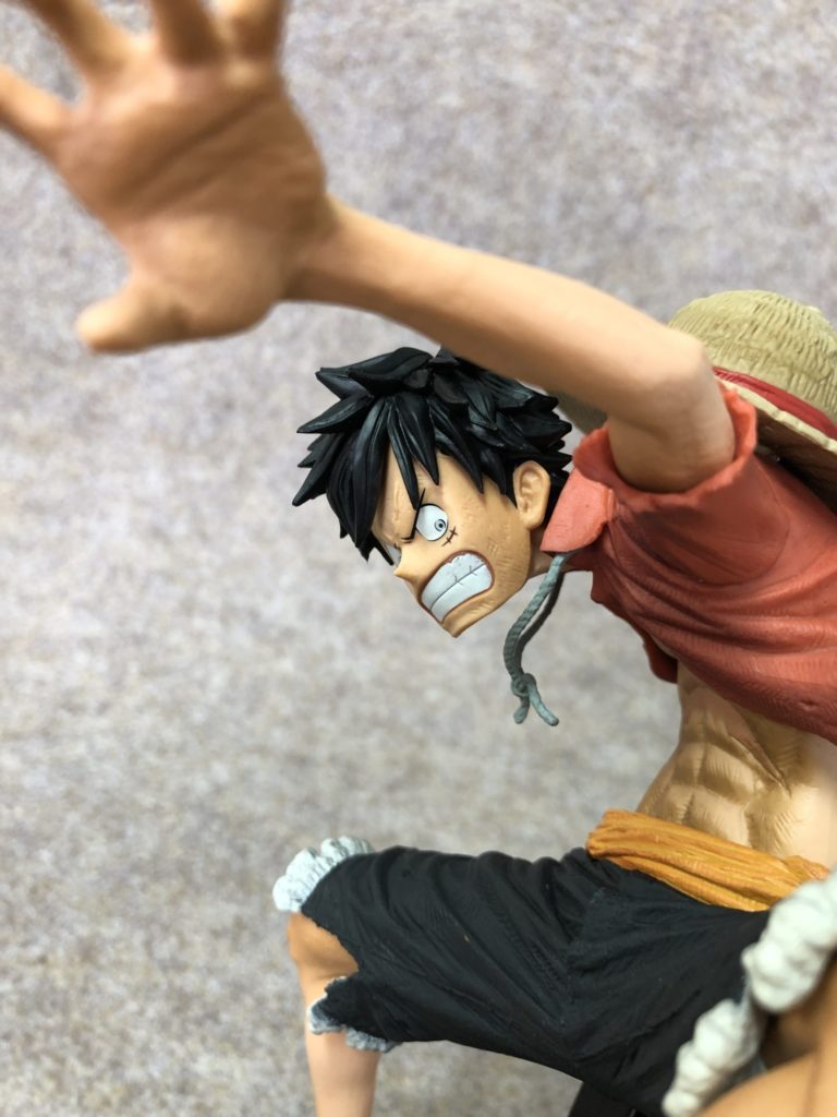 Luffy Stampede ของแท้ JP แมวทอง - King of Artist Banpresto [โมเดลวันพีช]