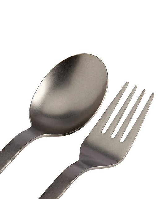 Titanium Fork & Spoon Set SCT-002