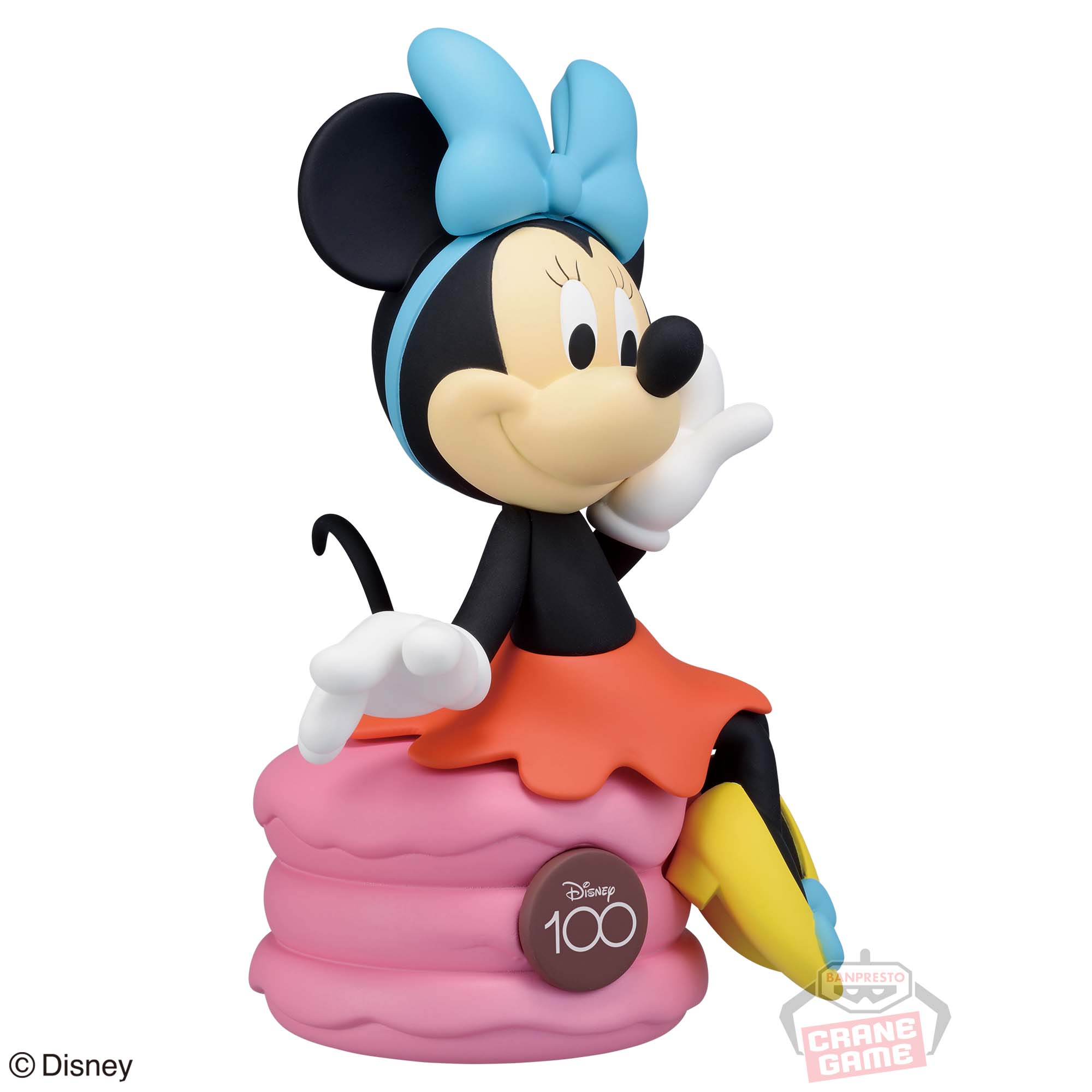Minnie Mouse 100th ของแท้ JP - Sofvifigure Banpresto [โมเดล Disney]