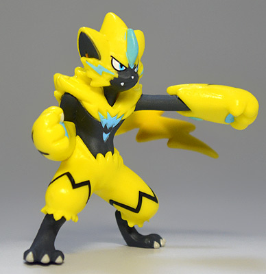 Zeraora ของแท้ JP - Monster Collection Takara Tomy [โมเดลโปเกมอน]