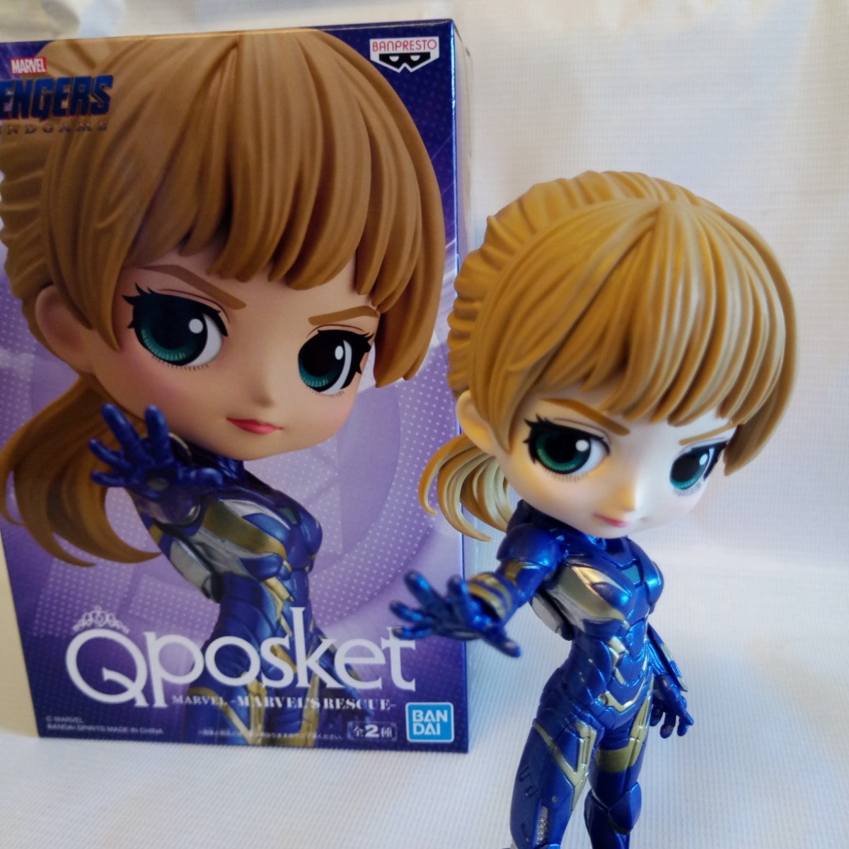Rescue - ver.B ของแท้ JP - Q Posket Banpresto [โมเดล Marvel]