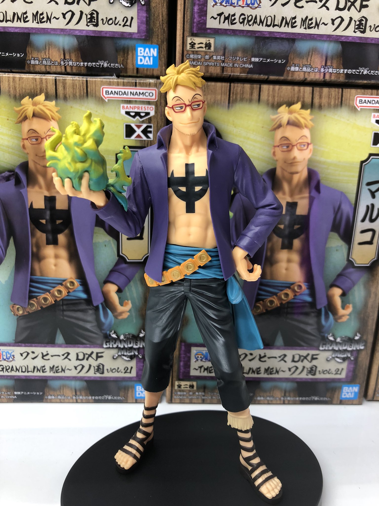 Marco Wano ของแท้ JP แมวทอง - Grandline Men Banpresto [โมเดลวันพีช]