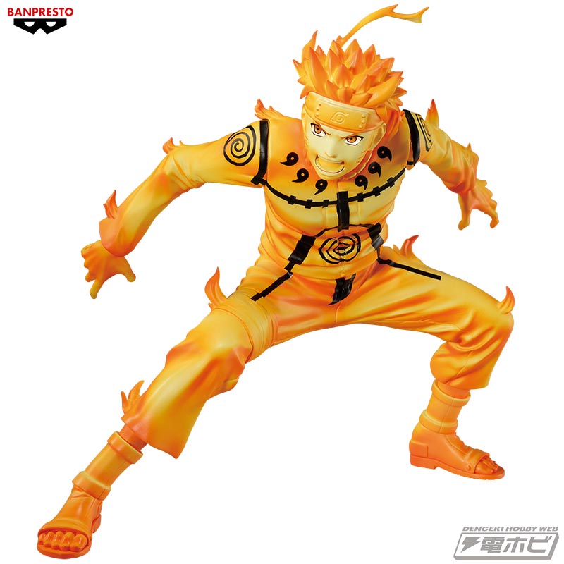 Naruto Nine-Tails Chakra Mode ของแท้ JP - Vibration Stars Banpresto [โมเดลนารูโตะ]