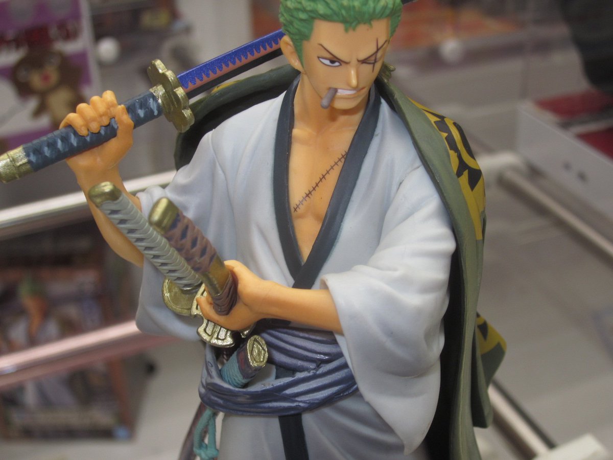 Zoro Wano ของแท้ JP แมวทอง - Grandline Men Banpresto [โมเดลวันพีช]