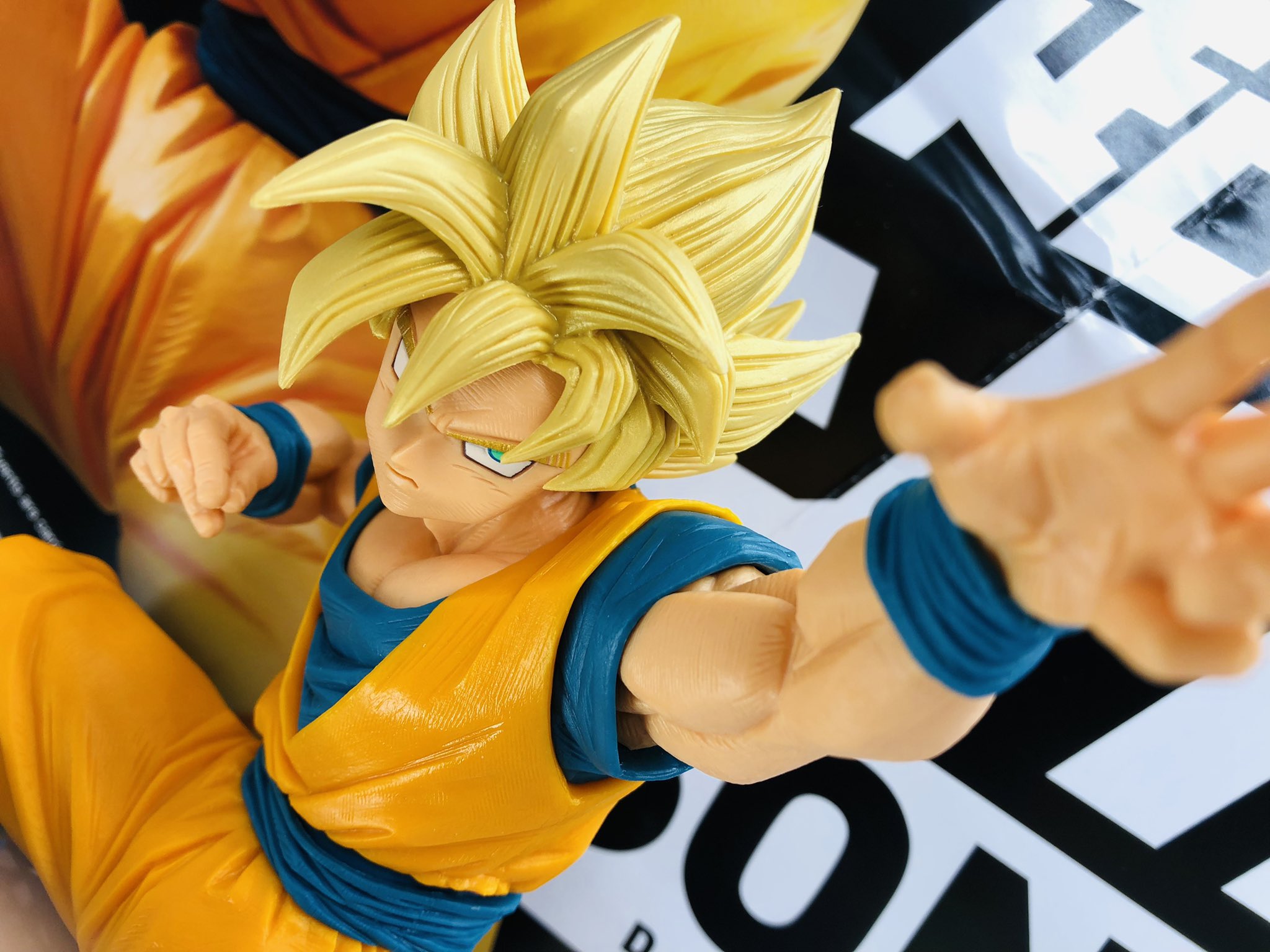 Goku Super Saiyan ของแท้ JP แมวทอง - Zenkai Solid Banpresto [โมเดลดราก้อนบอล]