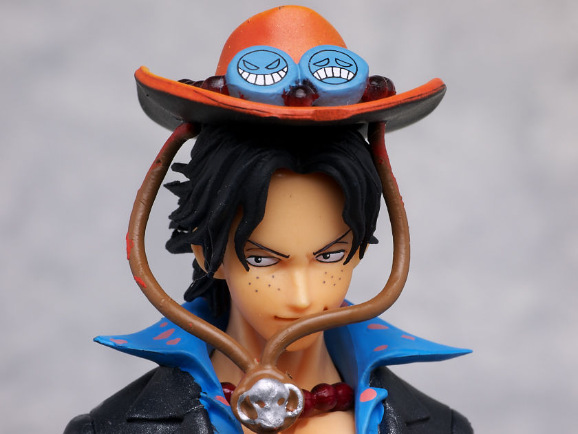 Ace Strong World ของแท้ JP แมวทอง - Figuarts Zero Bandai [โมเดลวันพีช]