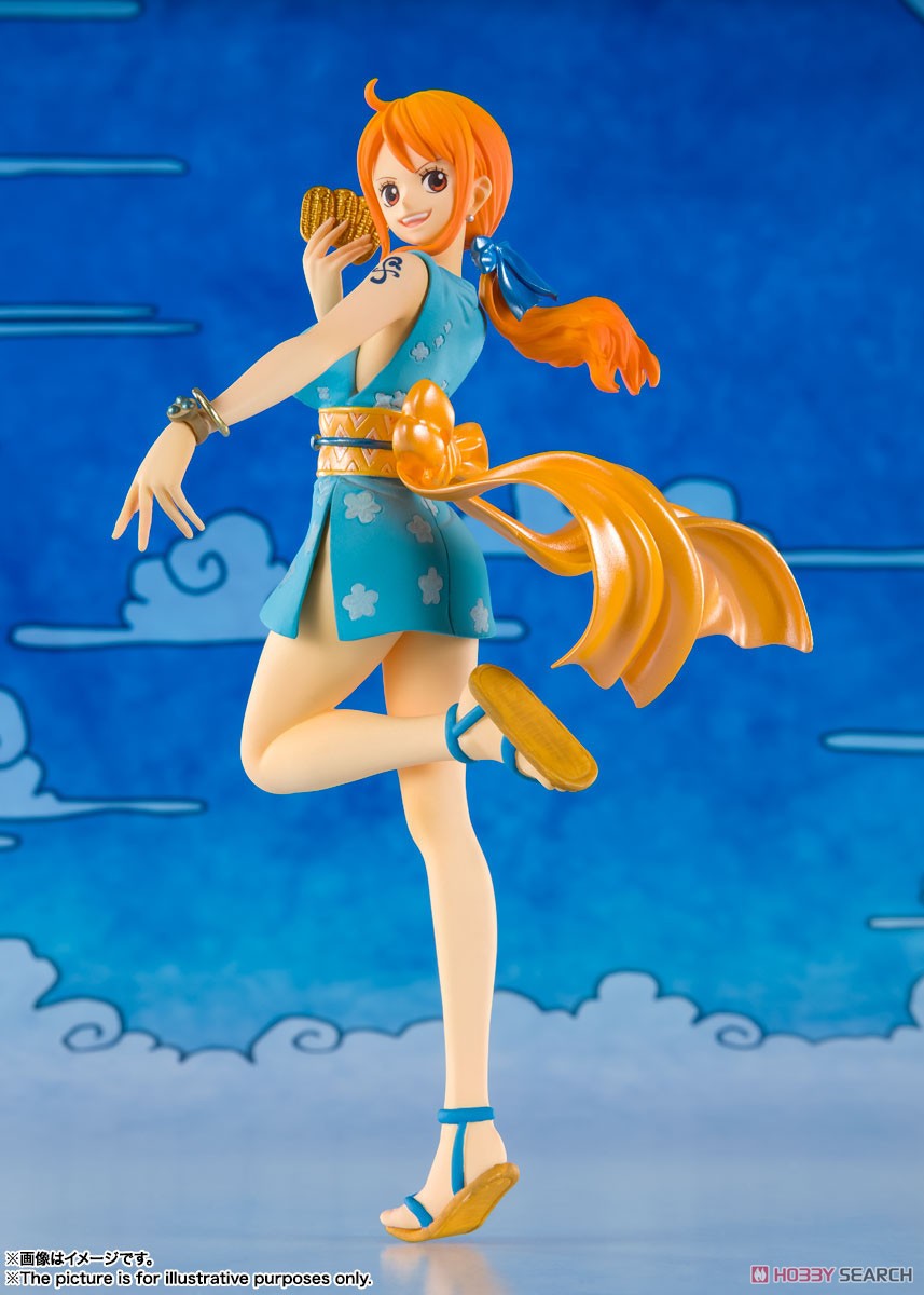 Nami Wano ของแท้ JP แมวทอง - Figuarts Zero Bandai [โมเดลวันพีช]