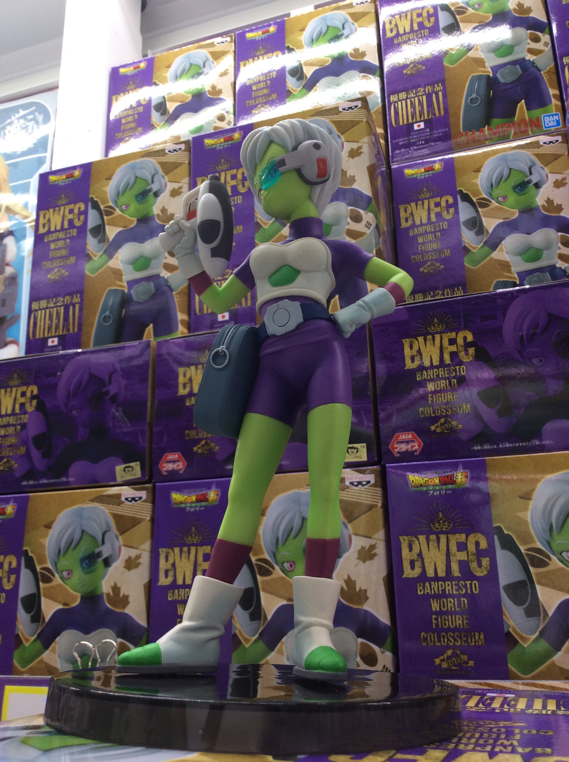 Cheelai ของแท้ JP แมวทอง - Banpresto World Figure Colosseum [โมเดลดราก้อนบอล]