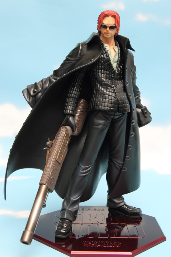 Shanks Strong World ของแท้ JP แมวทอง - POP Megahouse [โมเดลวันพีช]