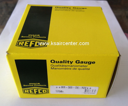 (ยกเลิก-แทนด้วย 001187) หัวเกจชาร์จน้ำยา REFCO แบบบรรจุน้ำมัน