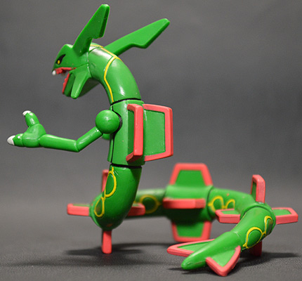 Rayquaza ของแท้ JP - Monster Collection Takara Tomy [โมเดลโปเกมอน]