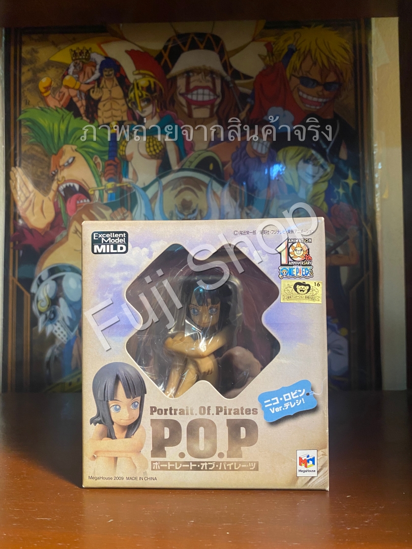Robin ของแท้ JP แมวทอง - POP Mild Megahouse [โมเดลวันพีช]