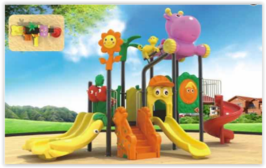 เครื่องเล่นสนาม,ของเล่นสนาม,สไลเดอร์ ,ของเล่นเด็ก , OutdoorPlayground ,IndoorPlayground, ฮิปโปตะลุยสวน สินค้าพร้อมส่ง คิดค่าส่งตามจริง