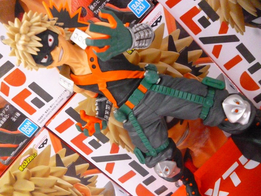 Bakugo ของแท้ JP - Texture Banpresto [โมเดล My Hero Academia]