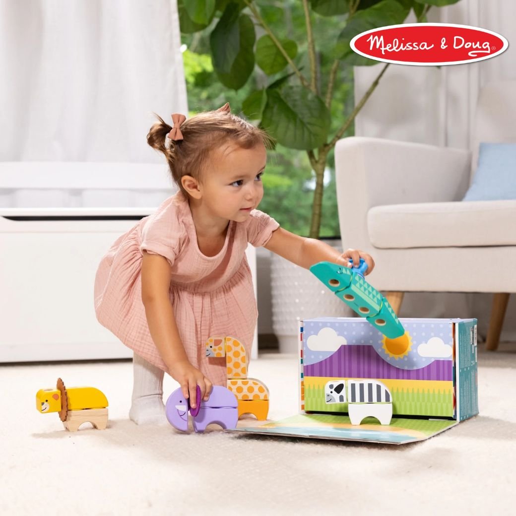 บล๊อกไม้สวนสัตว์ ตัวต่อ ชิ้นใหญ่ ของเล่นไม้ ของเล่นเสริมพัฒนาการเด็ก เสริมทักษะการเรียนรู้ สื่อการสอนอนุบาล พร้อมส่ง