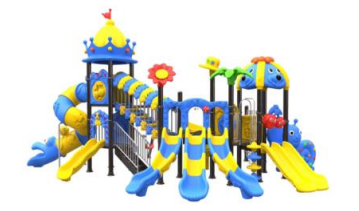เครื่องเล่นสนามชุด Slide castle Little Dog Friendly