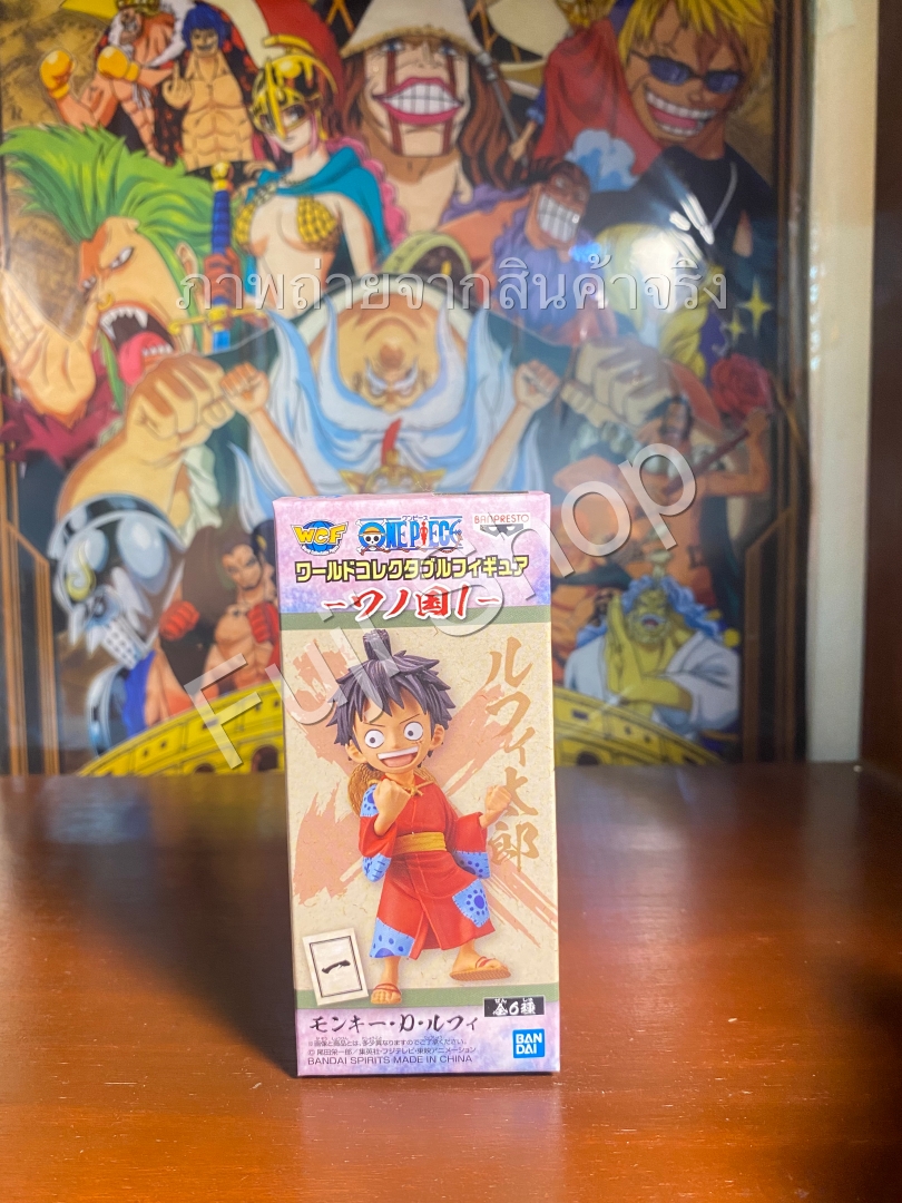Luffy Wano ของแท้ JP แมวทอง - WCF Banpresto [โมเดลวันพีช]