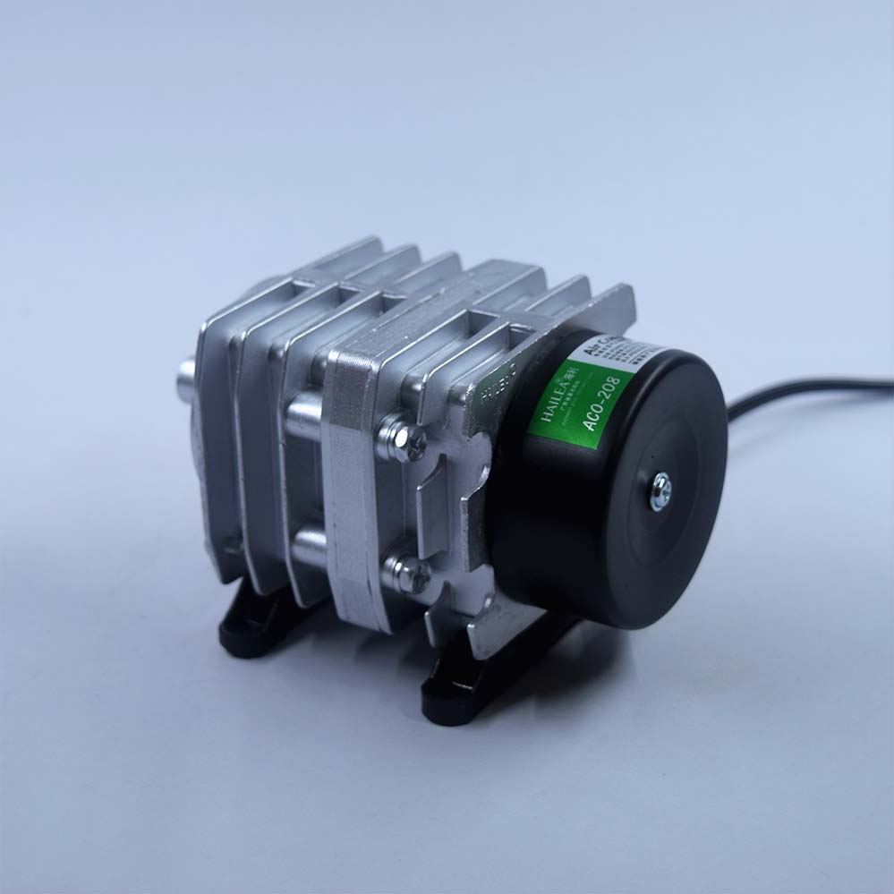 ปั้มออกซิเจน เติมอากาศ HAILEA รุ่น ACO-208 กำลังไฟ 25 Watt ต่อใช้งานได้ขั้นต่ำ 6 หัว