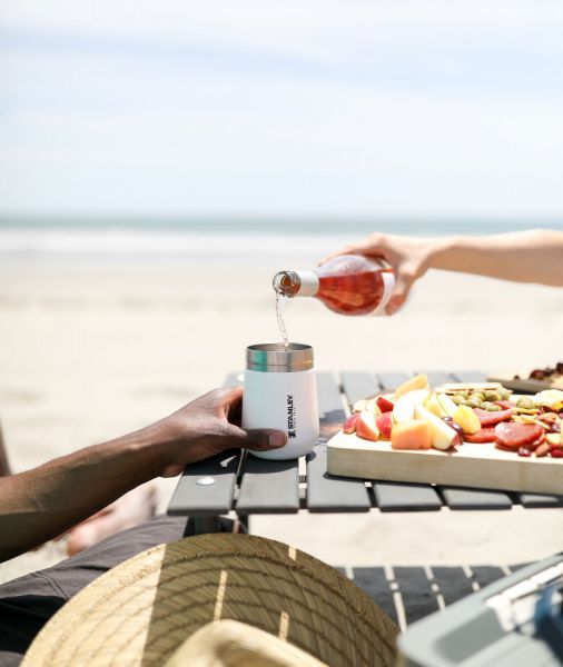 Go Wine Tumbler 10Oz Polar White