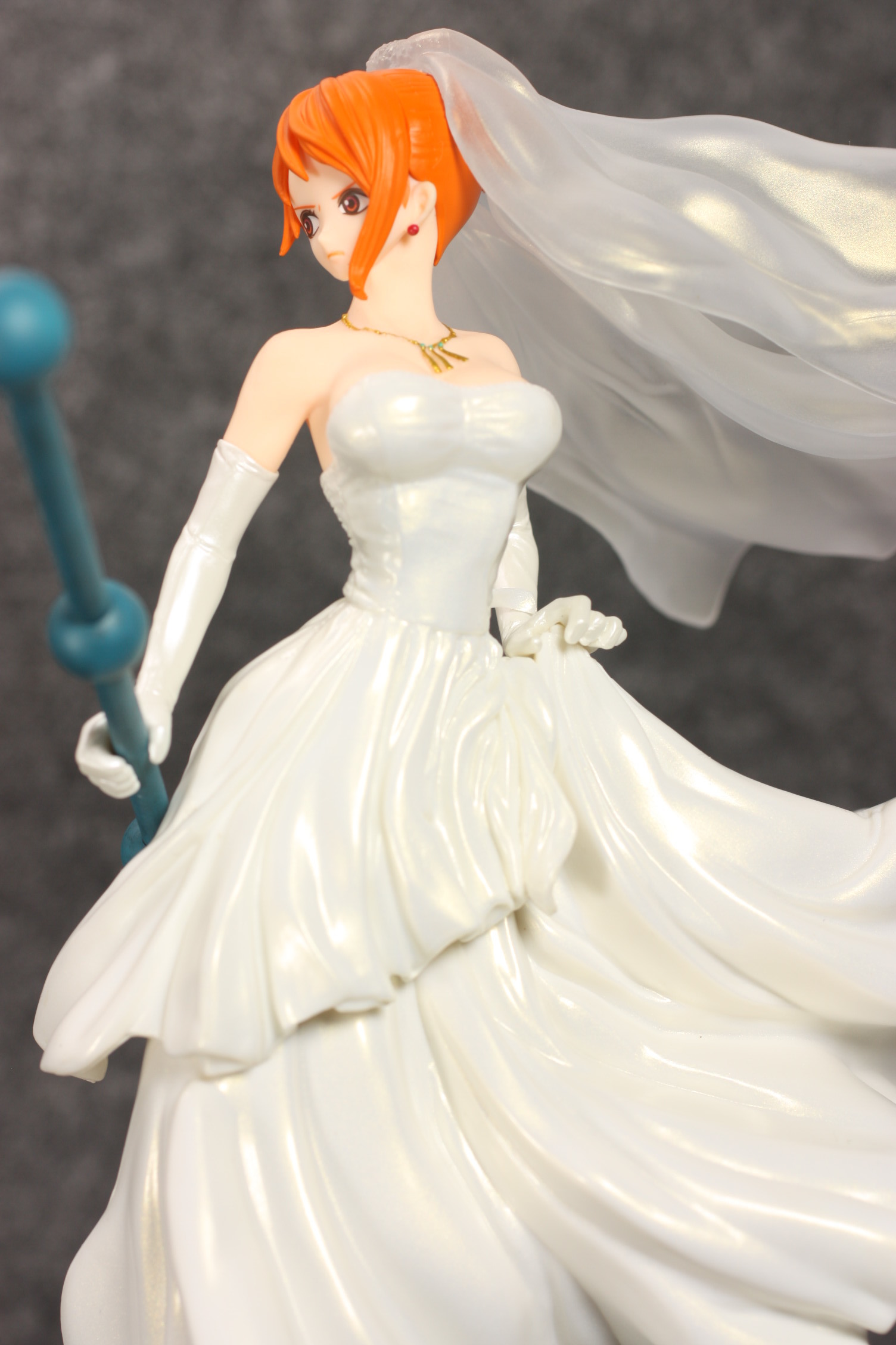 Nami ของแท้ JP แมวทอง - Scultures Banpresto [โมเดลวันพีช]