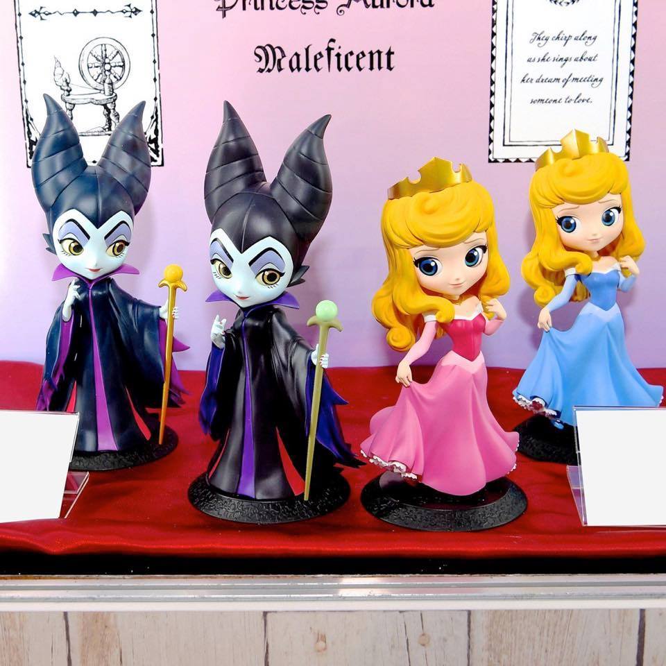 Maleficent - Pastel Color ของแท้ JP - Q Posket Banpresto [โมเดล Disney]
