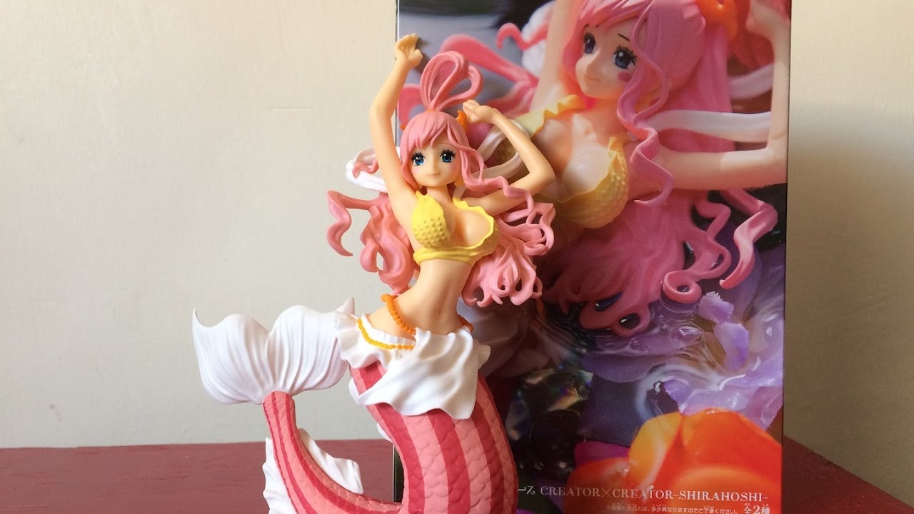 Shirahoshi ของแท้ JP แมวทอง - Creator X Creator Banpresto [โมเดลวันพีช]