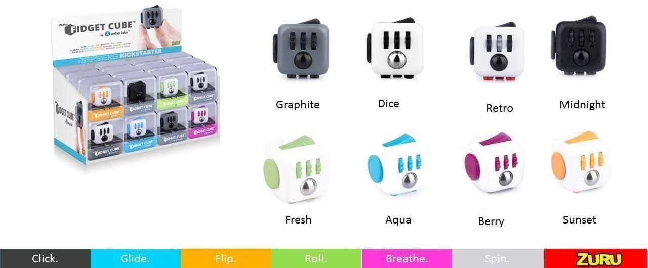 Fidget Cube ของแท้ USA [ สินค้าพร้อมส่ง ] ( Zuru by Antsy labs )