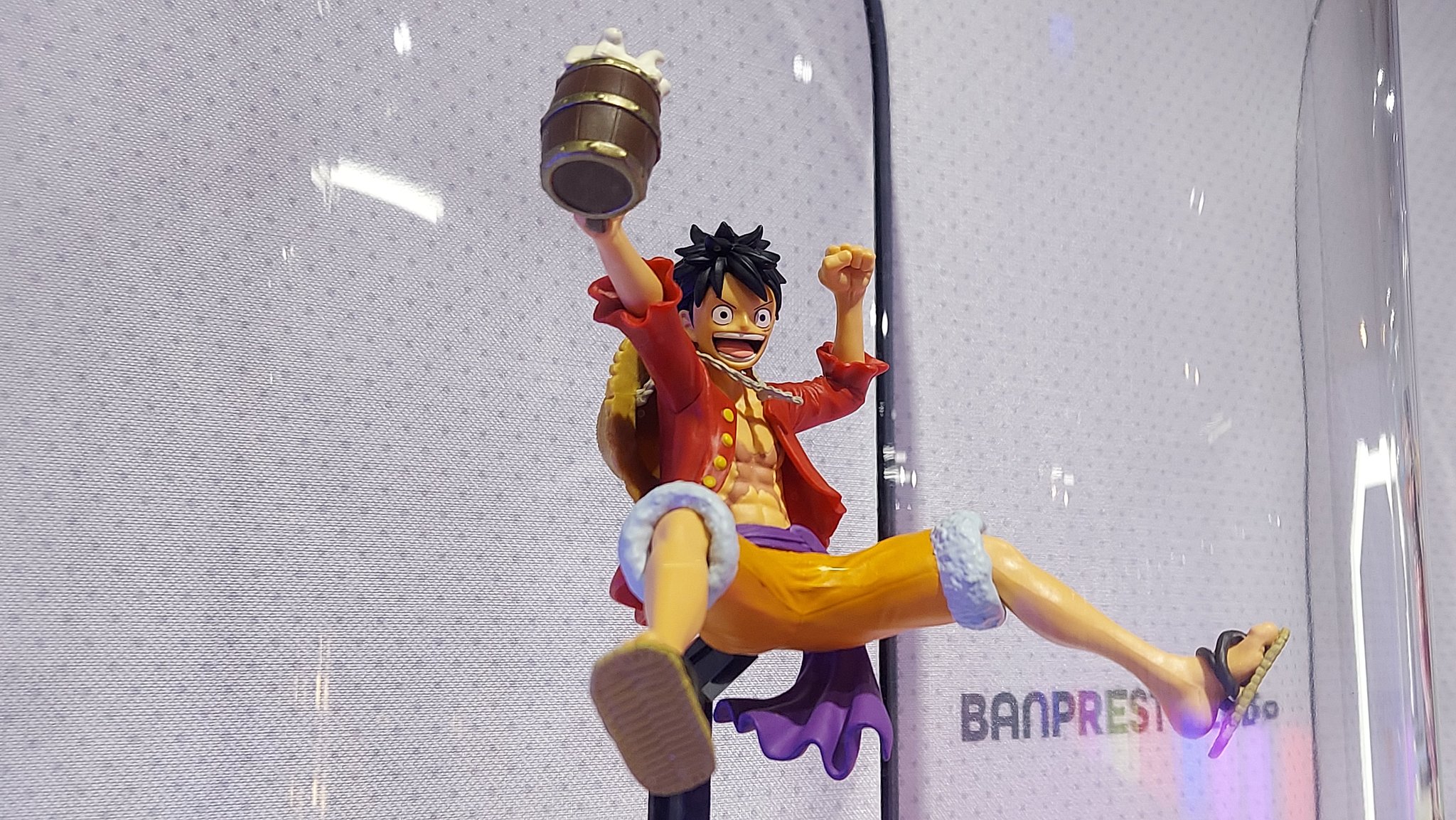 Luffy ของแท้ JP แมวทอง - Banpresto [โมเดลวันพีช]