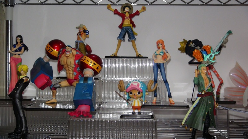 Straw Hat Pirates New World Set ของแท้ JP แมวทอง - Figuarts Zero Bandai [โมเดลวันพีช] (9 ตัว)