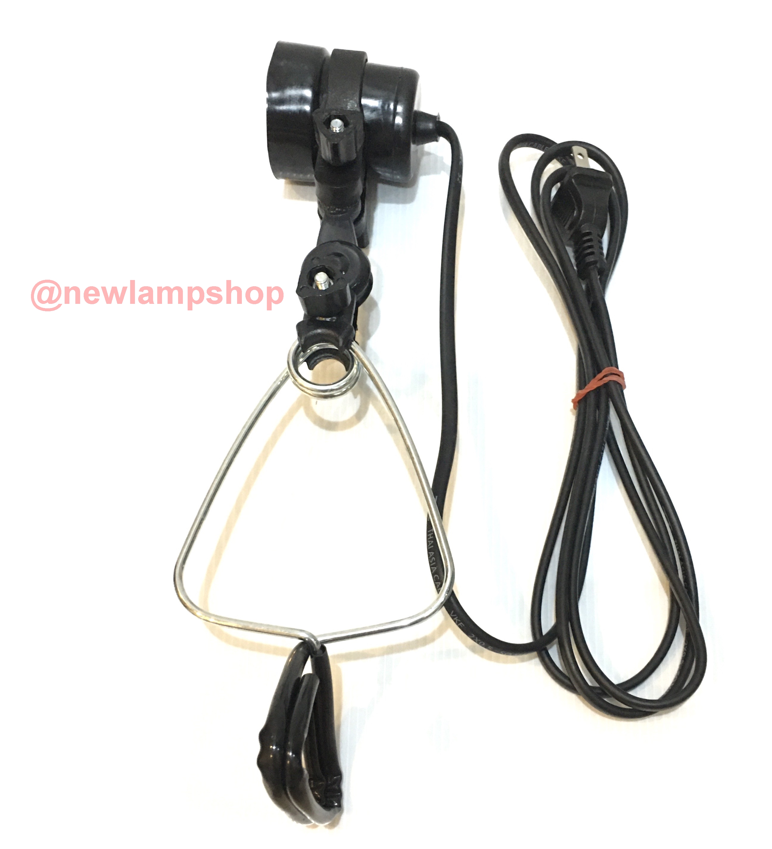 ขั้วกระเบื้องขาหนีบยาว E27 สายยาว 2 เมตร