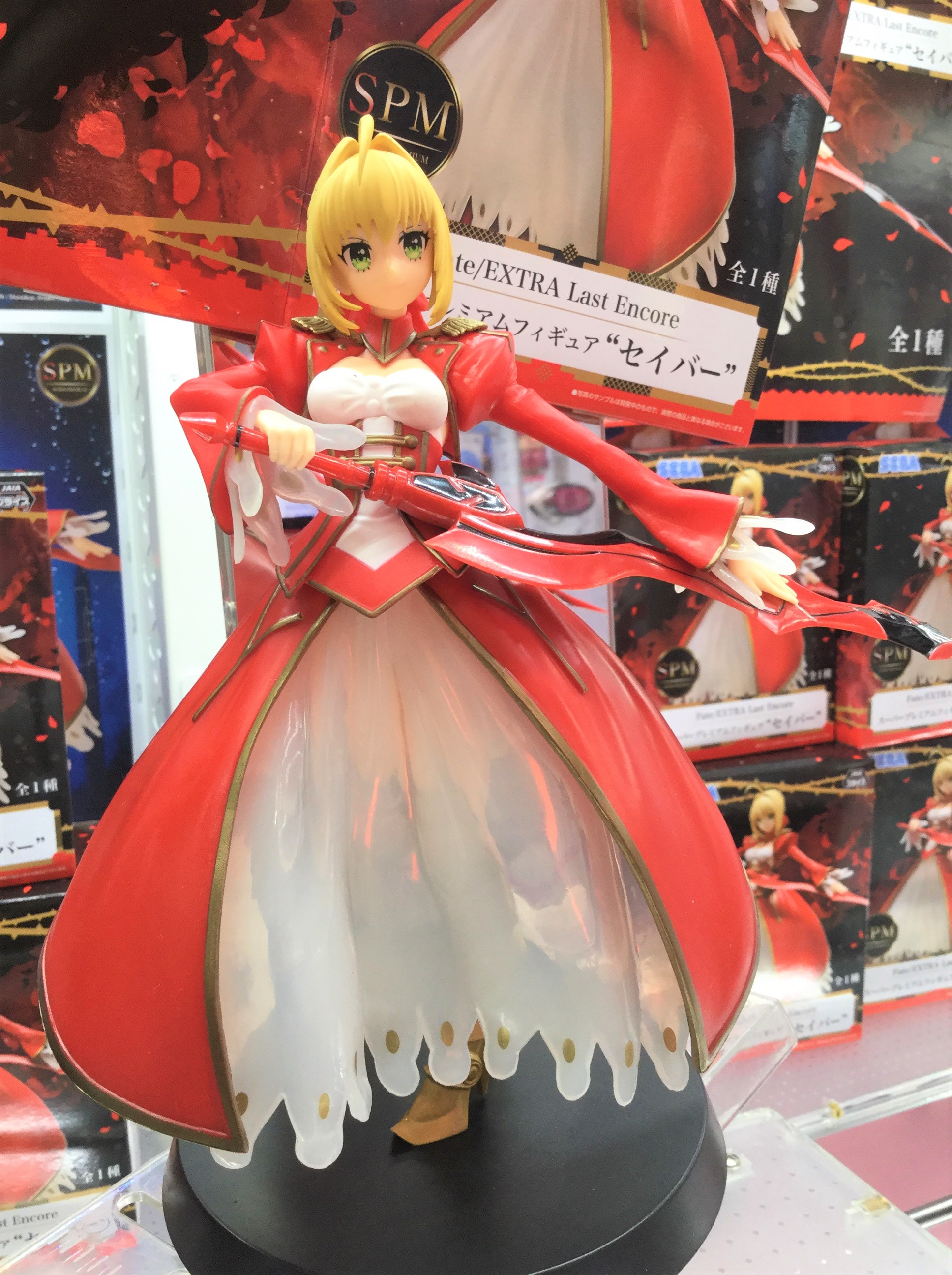 Saber ของแท้ JP - Super Premium Sega [โมเดล Fate Stay Night]