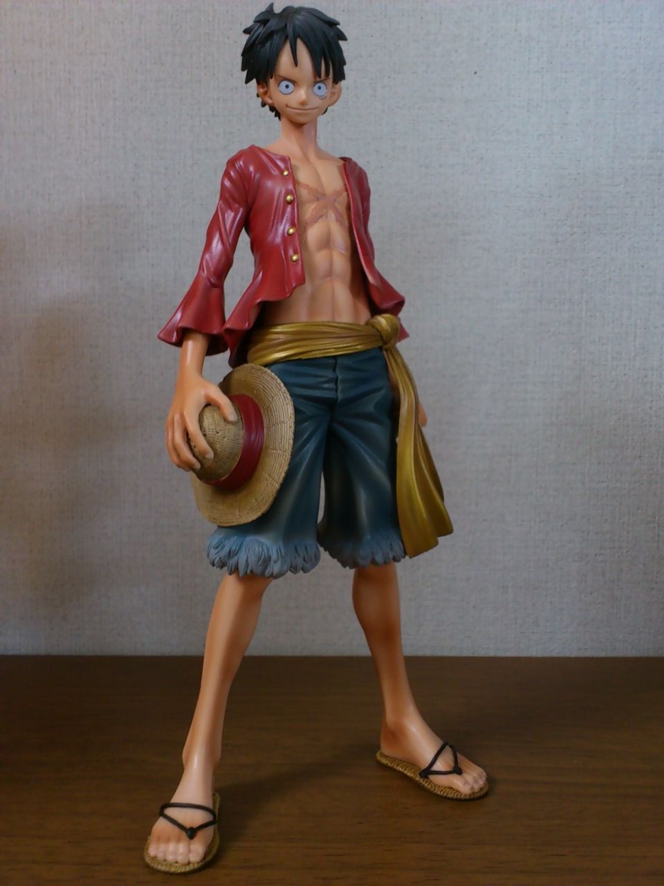 Luffy ของแท้ JP แมวทอง - Master Stars Piece Banpresto [โมเดลวันพีช]
