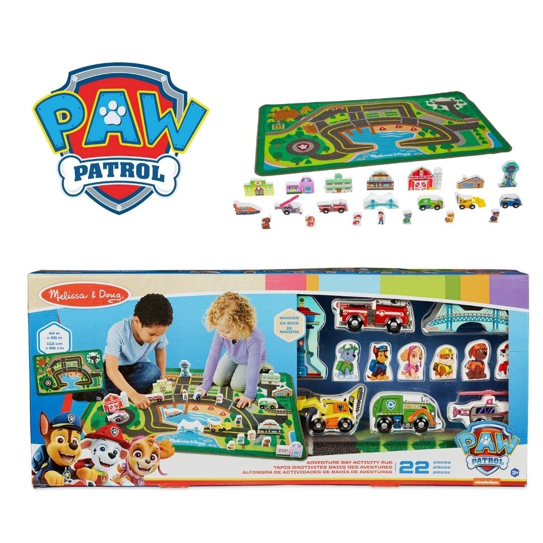 ชุดพรมสร้างเมือง PAW Patrol ของเล่นเสริมพัฒนาการเด็ก เสริมทักษะการเรียนรู้ สื่อการสอนอนุบาล พร้อมส่ง