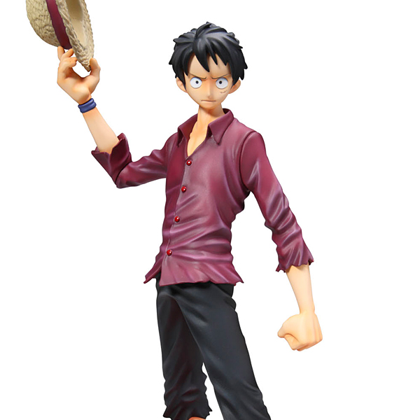 Luffy Strong World ของแท้ JP แมวทอง - POP Megahouse [โมเดลวันพีช]