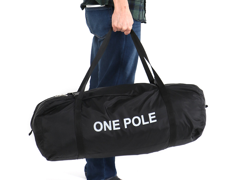 DoD Big one pole tent Black T8-200-BK