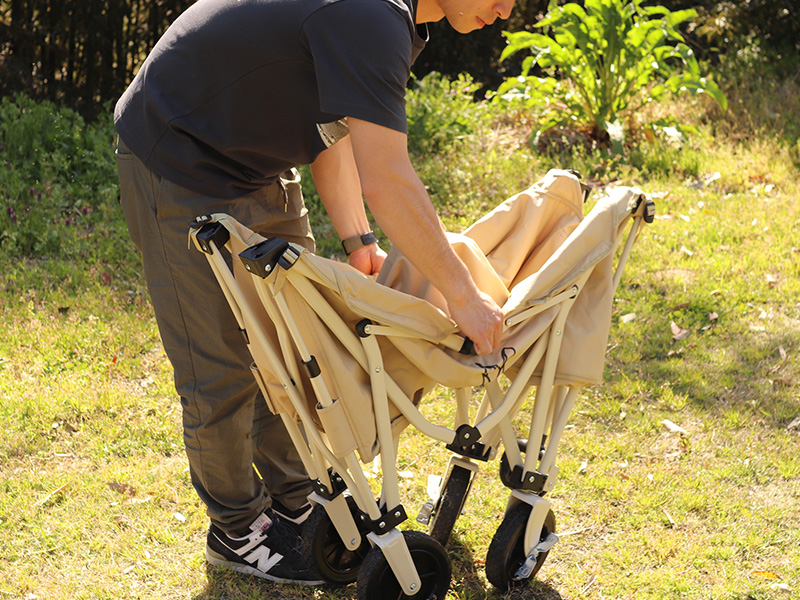 DoD Folding Carry Wagon Black C2-46-BK