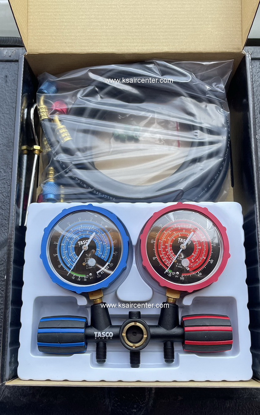 ชุดเกจชาร์จนํ้ายา TASCO BLACK