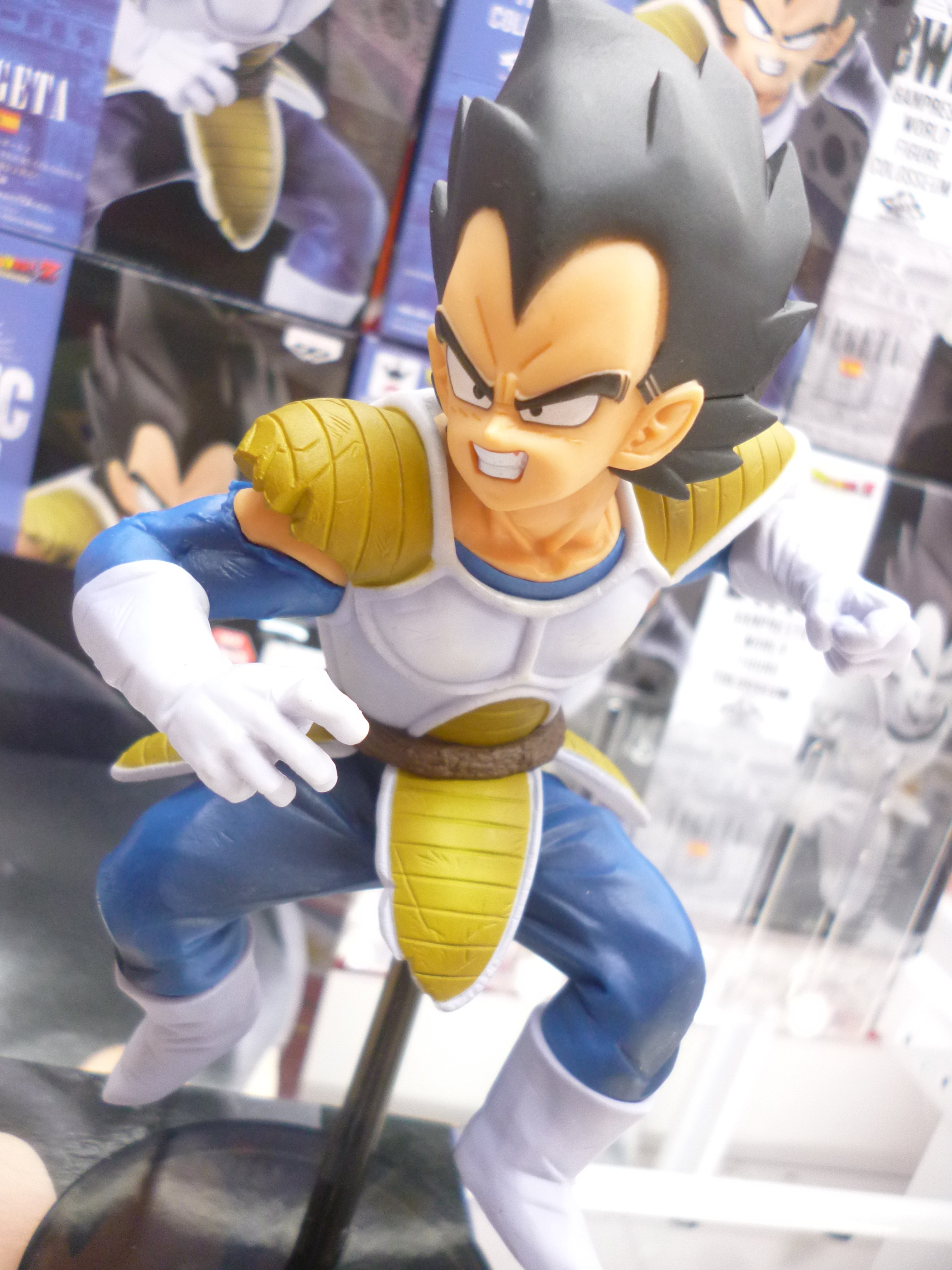 Vegeta ของแท้ JP แมวทอง - Banpresto World Figure Colosseum [โมเดลดราก้อนบอล]