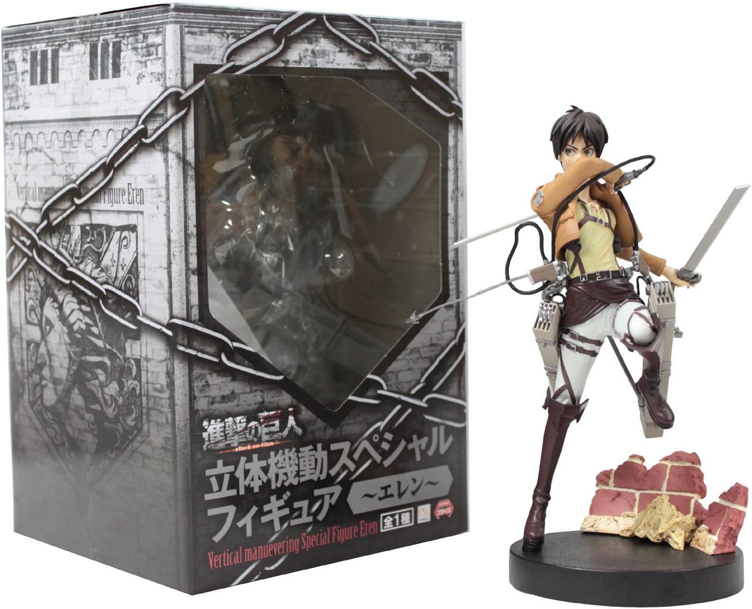 Eren ของแท้ JP - Furyu [โมเดล Attack on Titan]