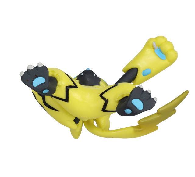 Zeraora ของแท้ JP - Monster Collection Takara Tomy [โมเดลโปเกมอน]
