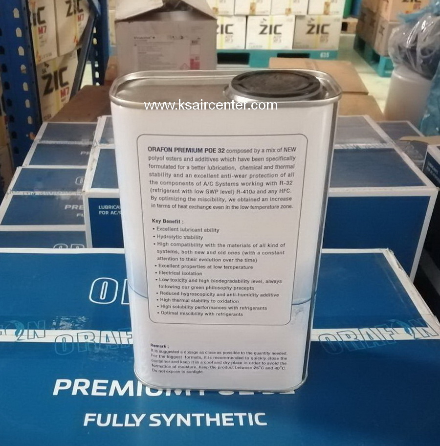 น้ำมันคอมเพลสเซอร์ ORAFON POE 32