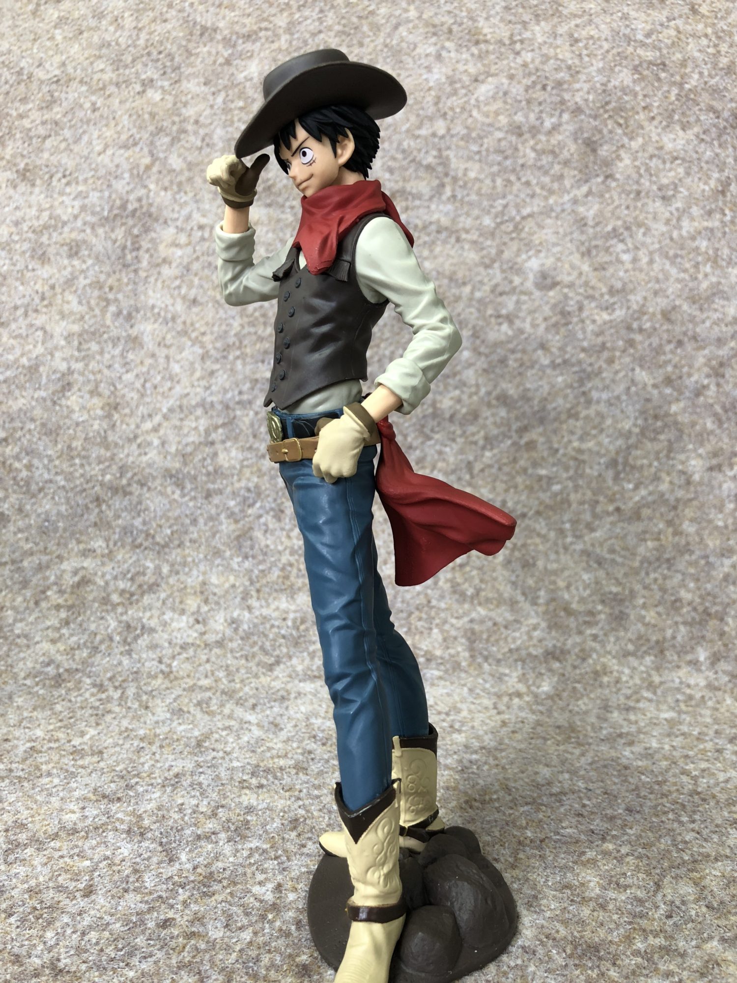Luffy ของแท้ JP แมวทอง - Treasure Cruise World Journey Banpresto [โมเดลวันพีช]