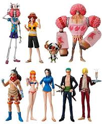 Straw Hat Pirates Film Z Set ของแท้ JP แมวทอง - Super Styling Bandai [โมเดลวันพีช] (9 ตัว)