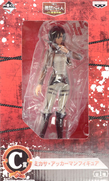 Mikasa ของแท้ JP - Ichiban Kuji Banpresto [โมเดล Attack on Titan]