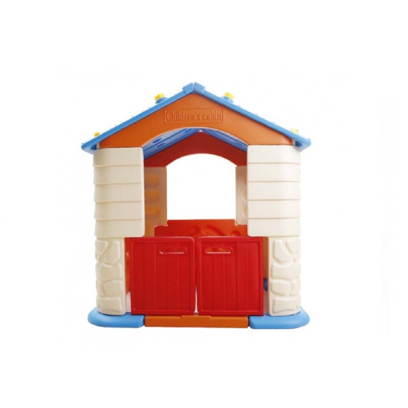 บ้านวินเทจสีฟ้า บ้านของเล่น , บ้านคอกเด็ก ,บ้านพลาสติก ของเล่นเด็ก, ขนาด 110x110x120ซม.