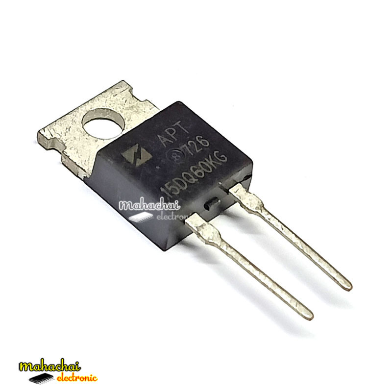 APT15DQ60KG 15DQ60KG ไดโอดกู้คืนอย่างรวดเร็ว TO-220 600V 15A