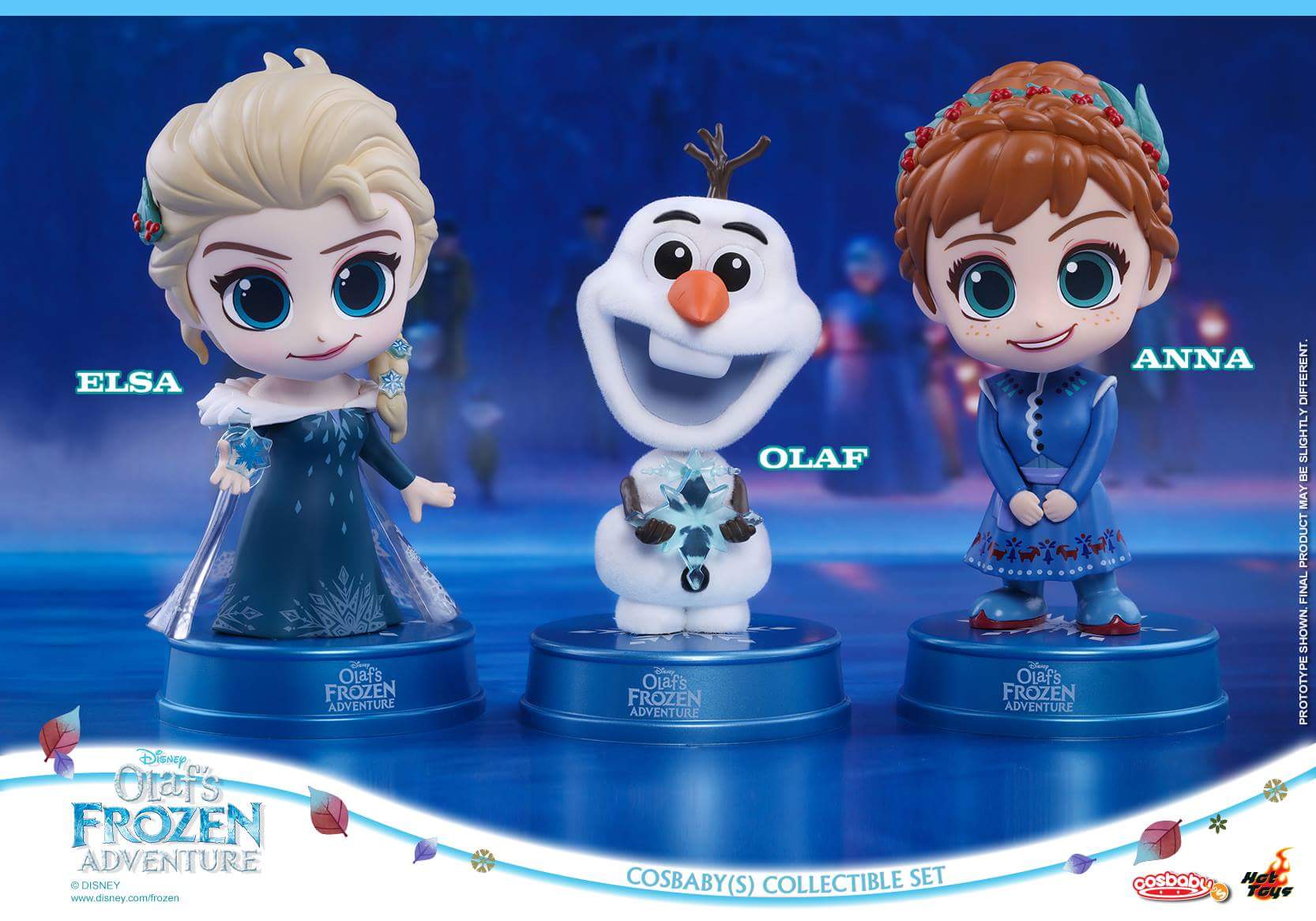 Frozen Set ของแท้ JP - Cosbaby Hot Toys [โมเดล Disney] (3 ตัว)