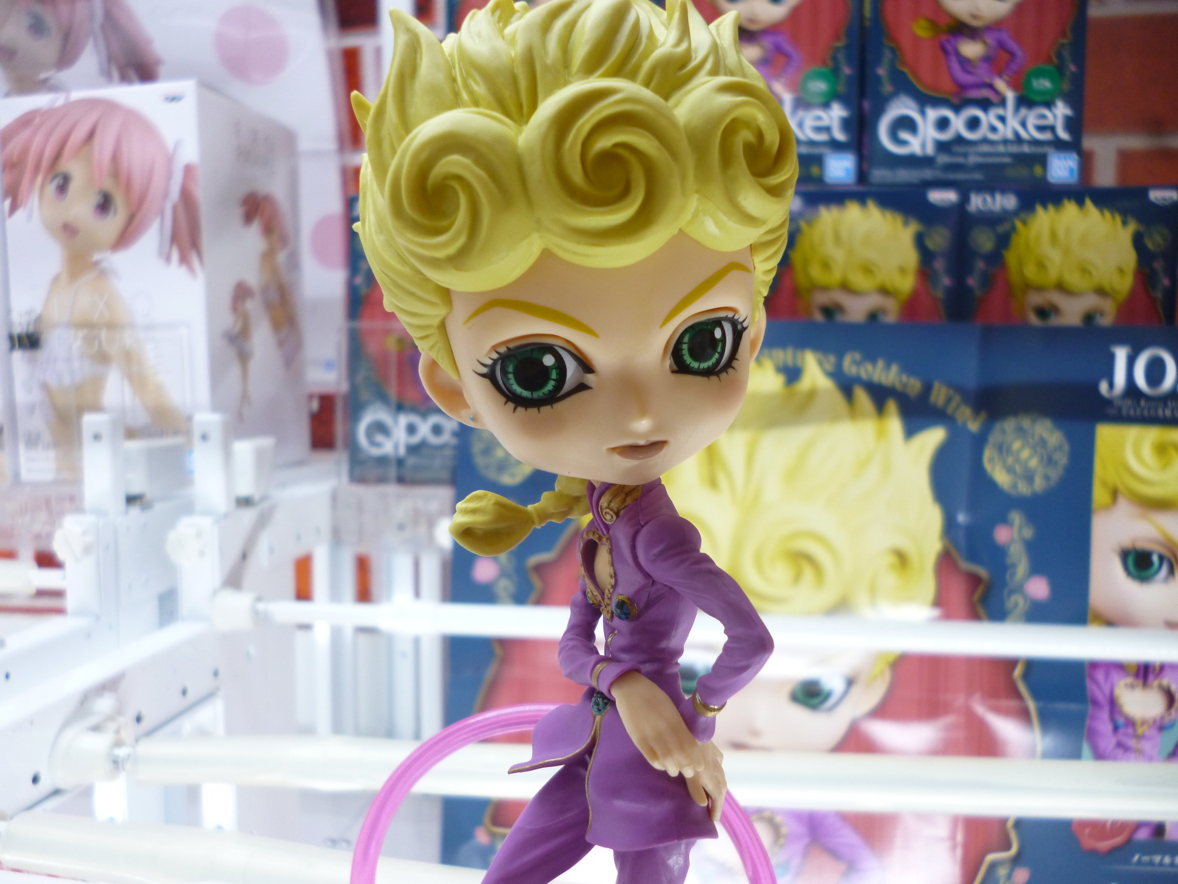 Giovanna ของแท้ JP - Q Posket Banpresto [โมเดล JoJo]