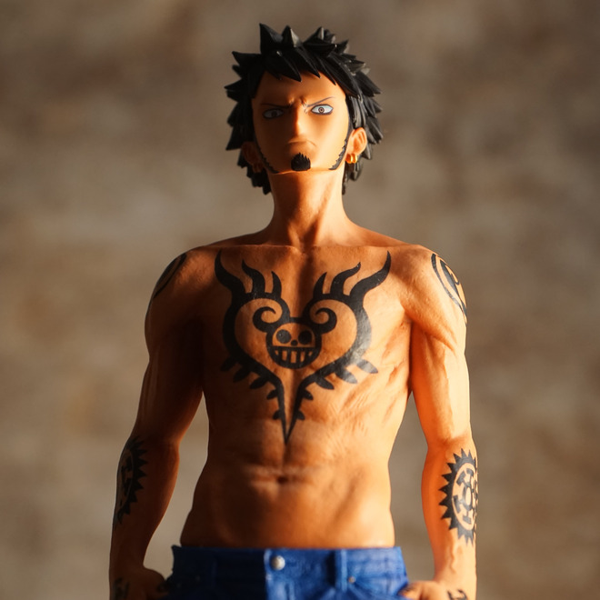 Law Special Color ของแท้ JP แมวทอง - King of Artist Banpresto [โมเดลวันพีช]